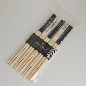 New Daiso Petit Bonheur Bamboo Chopsticks 5 pairs